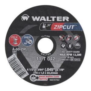 WHL 4-1/2" X 3/64" X 7/8" ZIPCUT TYPE 1 WALTER