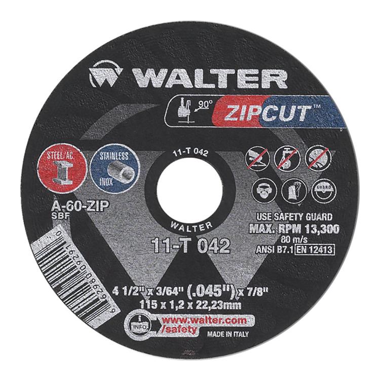 WHL 4-1/2" X 3/64" X 7/8" ZIPCUT TYPE 1 WALTER