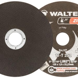 CUT OFF WHL 5" X 1/16" X 7/8" A36 ZIP+ EXTRA WALTER