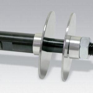 WHEEL ARBOR ASSEMBLY 1/2"-20 MALE, 5/8" ARBOR BORE DYNABRADE