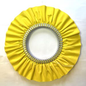AIRWAY BUFF 16" X 7"  16 PLY 4 PK YELLOW COTTON  AY160469