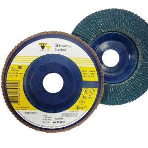 FLAP DISC 4-1/2" X 7/8" 40 GRIT 4375 ANGLE T29