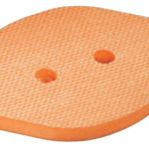 3-3/4" X 2-3/8" TEARDROP DYNAFINE PAD, NON-VAC VELCRO SHORT NAP