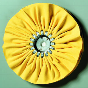 AIRWAY BUFF 8" 5/8" DC800 YELLOW TREAT