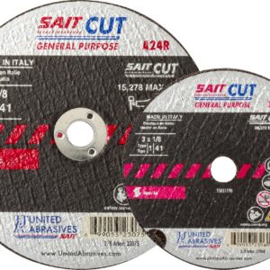 CUTTING WHL 4" X 1/8" X 3/8" A24R TYPE 1