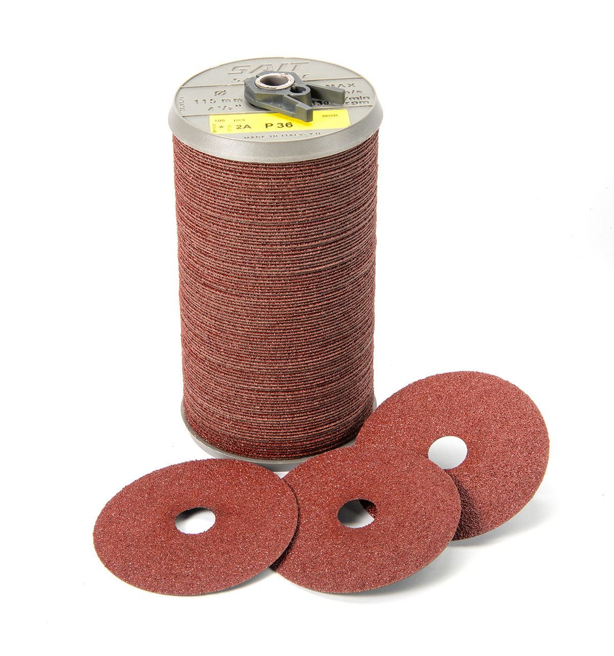 DISCS 4-1/2" X 7/8" 50G 2A ALOFIBR CL