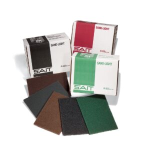 HAND PADS 6" X 9" MED BLACK STAIN