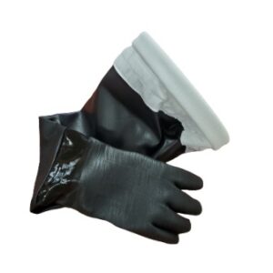 RIGHT HAND 7" SNAP IN GLOVE (WHITE CUFF)