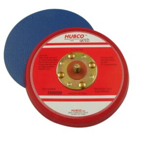 5" X 5/16-24 THREAD PSA MED DENSITY 3/8" THICK