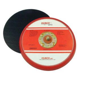 5" X 5/16-24 THREAD VELCRO MED DENSITY 3/8" THICK