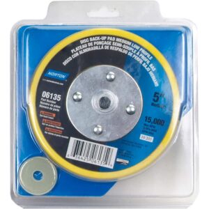 5" BACK UP PAD VELCRO MEDIUM LOW PROFILE