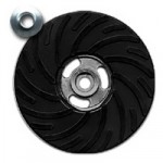 5" X 5/8-11 THREADED ARBOUR AIR-COOLED RUBBER BACK-UP PAD