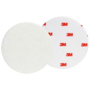 BUFF PAD 5" RED/WHITE 3M FINESSE-IT #09358