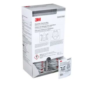 RESPIRATOR CLEANING WIPE 3M #504 FOR MASK LENSES (100 / BOX)