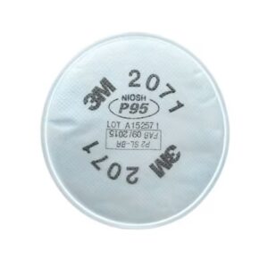 FILTERS 3M 2071 P95  FOR HALF MASK 6200 (IN PAIRS)