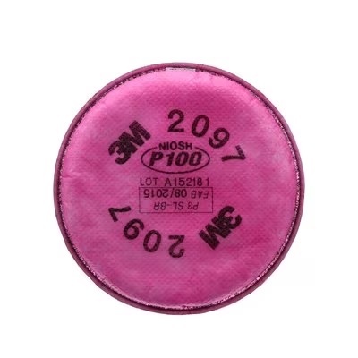 FILTER 3M 2097 P100 WITH ORGANIC VAPOUR RELIEF (PAIR)