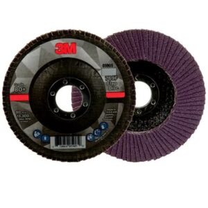 FLAP DISC 4-1/2" X 7/8" 769F 3M SILVER  60 GRIT TYPE 27