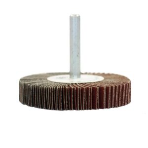 FLAP WHEEL  1-3/16" X 3/16" X 1/4" 180 GRIT ALO