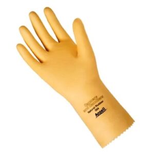 GLOVES LATEX ANSELL CANNING / HANDLER 20 MIL  THICK 12" LONG, SIZE 8