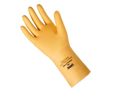 GLOVES LATEX ANSELL CANNING / HANDLER 20 MIL THICK 12" LONG, SIZE 8