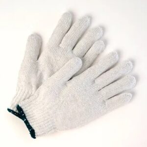GLOVES KNIT WHITE POLY / COTTON POLISHING LARGE (PAIRS)