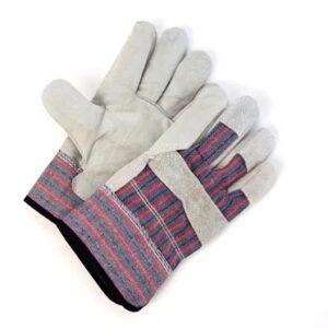 GLOVES LEATHER PALM FITTERS  -  DOZEN