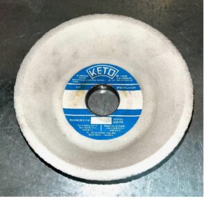 GRINDING CUP WHEEL 6" X 2" X 1-1/4" 60J T-11  WHITE