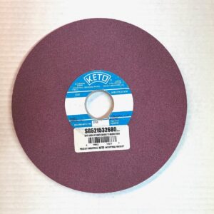 8" X 5/16" X 1-1/4" 80J RUBY WHEEL