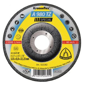 CUT OFF WHL 4-1/2" X 1/32" X 7/8" A980TZ T-27