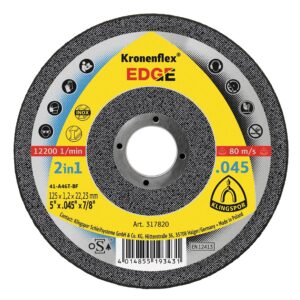 CUT OFF WHL 5" X .045" X 7/8" EDGE T-1