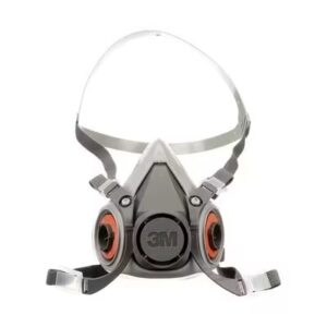 3M HALF FACE MASK RESPIRATOR - 6200 -  MEDIUM