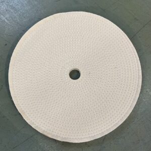 BUFFS  12" X 40PLY X 1-1/8"  #80 COTTON 1/4" SPIRAL SEWN