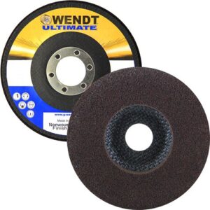 UNITIZED FINISHING DISC  4-1/2" X 7/8" 4S COARSE T27